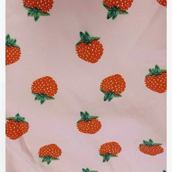 Daisy Street ASOS Strawberry Print Mini Dress Size 6 - Picture 16 of 16